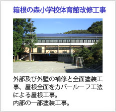 箱根の森体育館改修工事